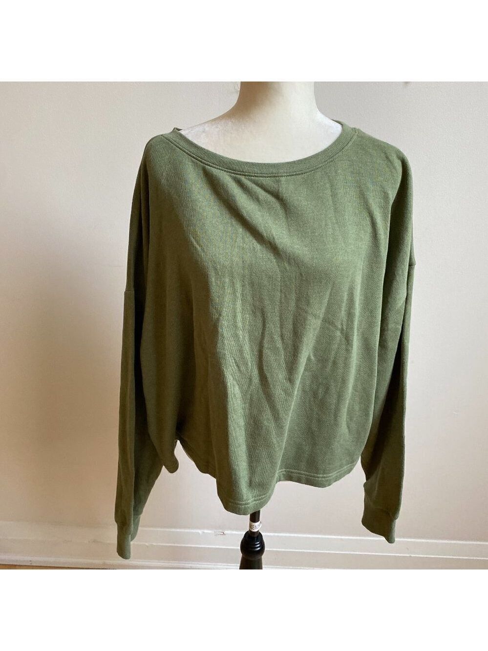 Z by Zella BNWOT women green sweatshirt pullover XLarge